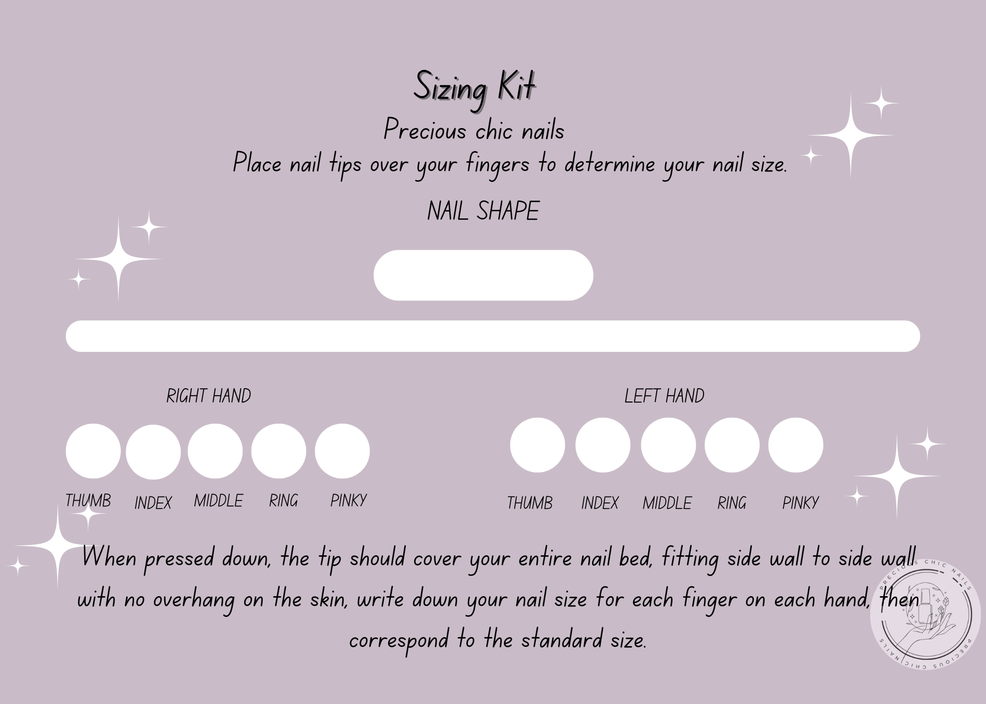 Sizing Kit - Find Your Perfect Fit